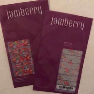 2 sheets Jamberry nail wraps